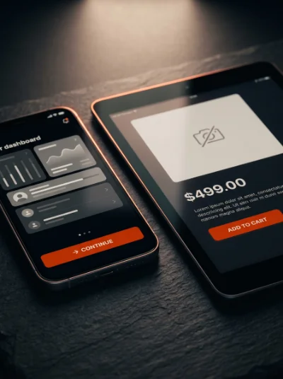 Aplicaciones móviles y plataformas e-commerce personalizadas para empresas — Ameizin