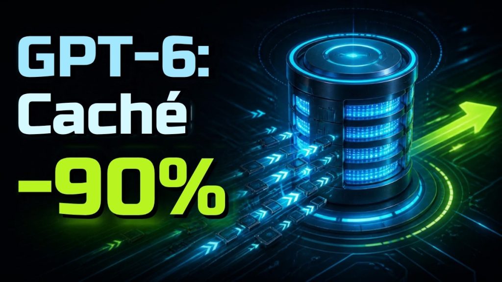 Prompt caching GPT-6: OpenAI reduce hasta 90% el costo de tokens en caché