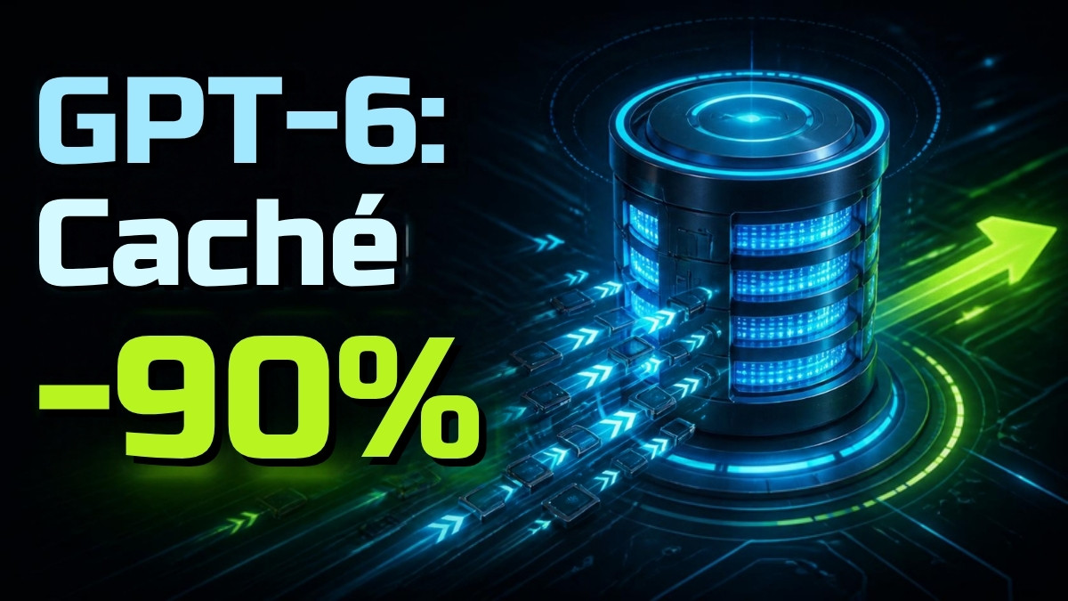 Prompt caching GPT-6: OpenAI reduce hasta 90% el costo de tokens en caché